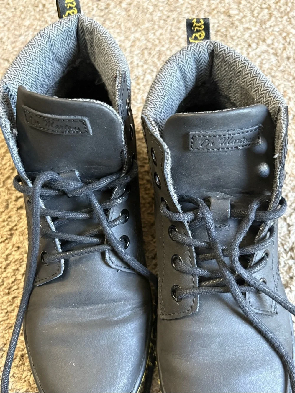 Dr. Martens Maelly Black Ankle Boots – Women’s Size 6